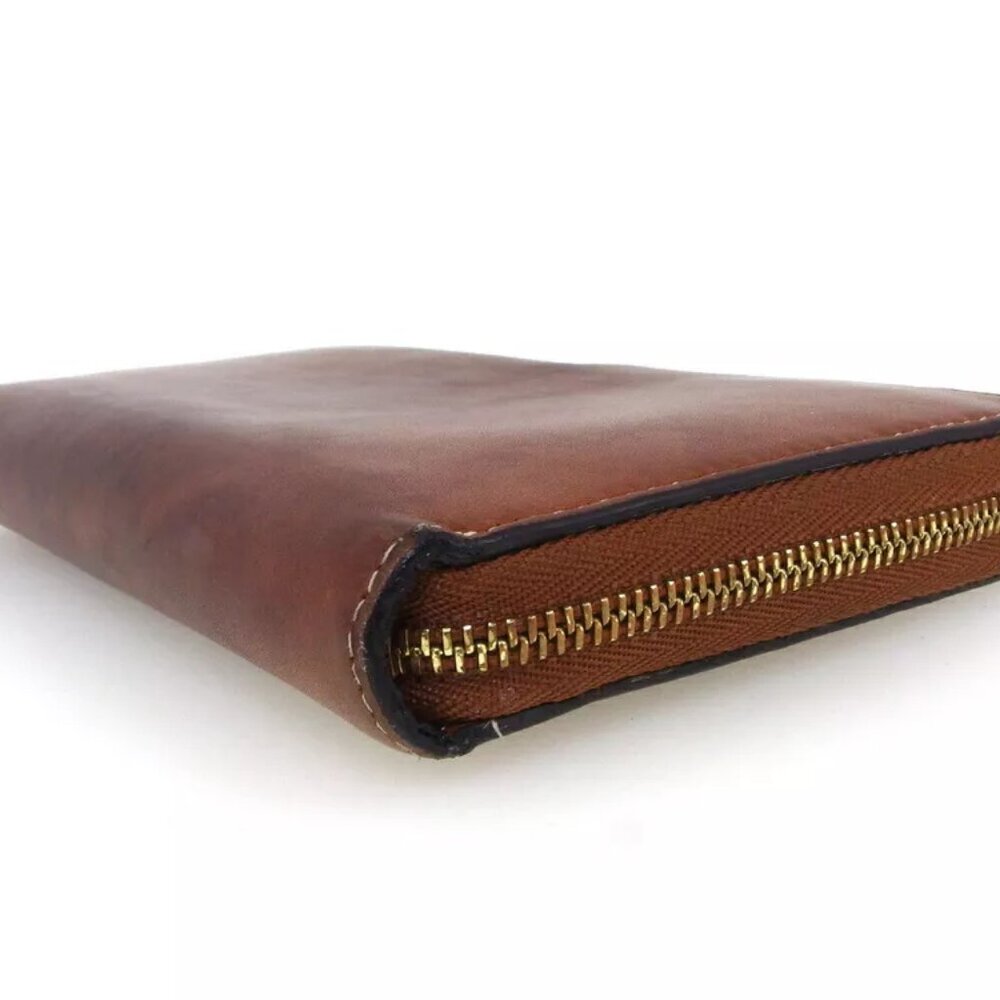 CELINE wallet logo leather used Authentic - Picture 4 of 9